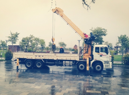 Ban ĐHDA Ecogarden kịp thời ứng phó với cơn bão số 5